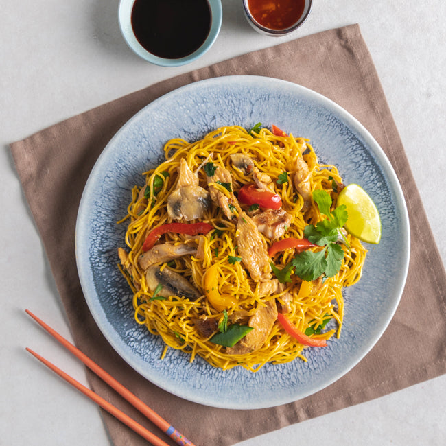 Oriental Chicken Noodles Recipe